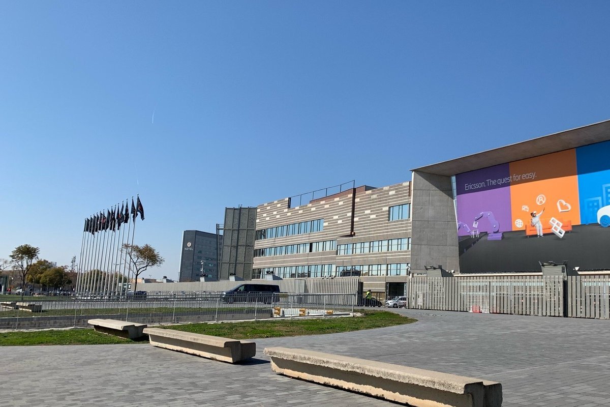 Fira Gran Via in Barcelona during Mobile World Congress 2019