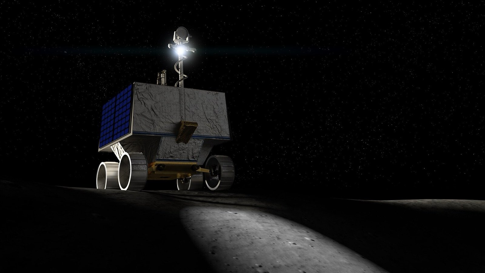 Illustration of NASA’s VIPER rover