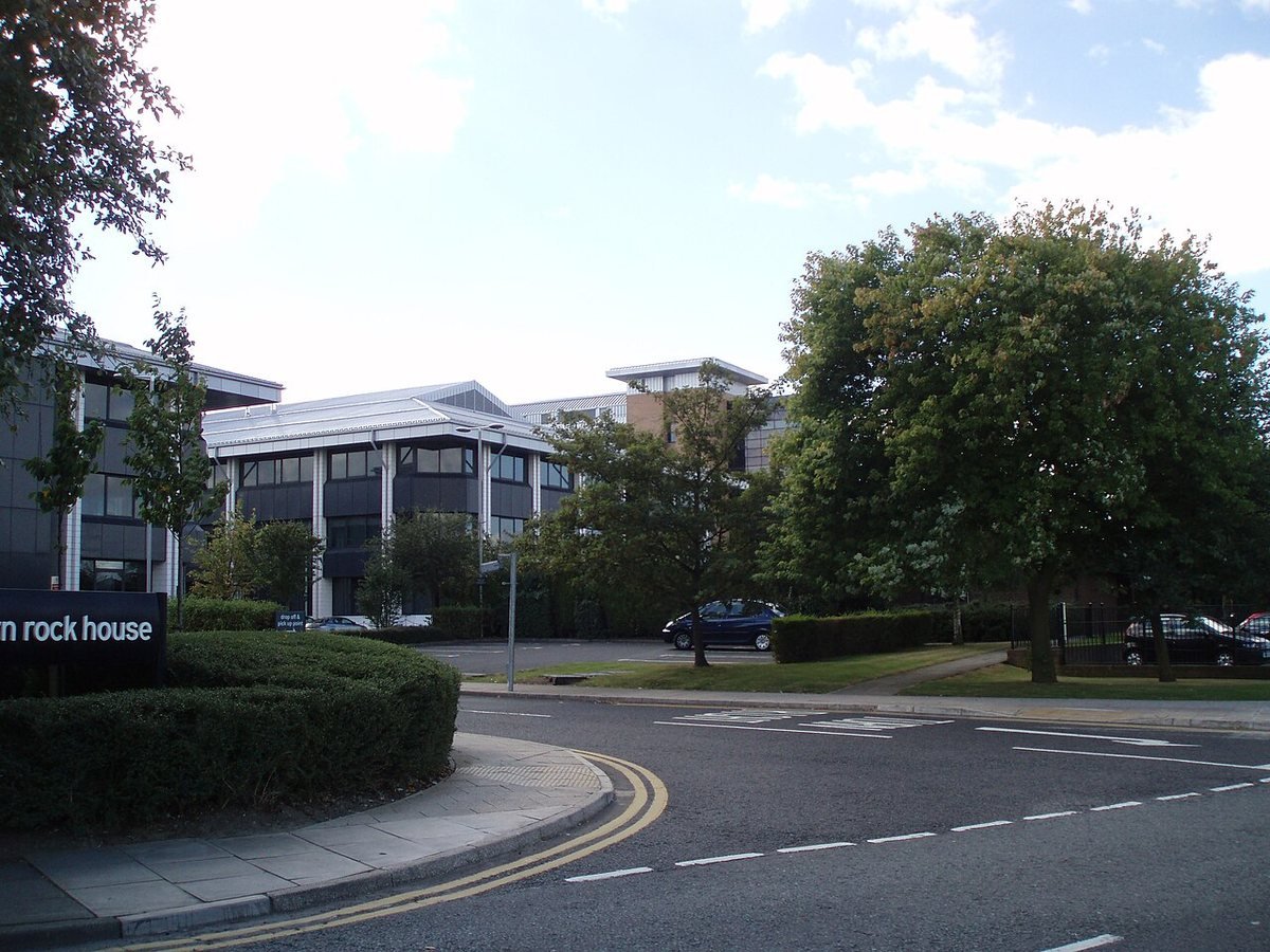 Northern Rock House, the bank’s headquarters in Gosforth, Newcastle upon Tyne, in September 2007