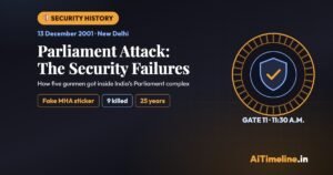 Parliament Attack Anniversary 2001: Security Failures That Shook Indian Democracy