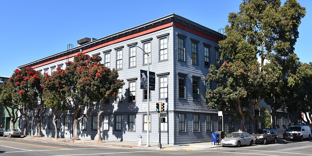 The Pioneer Building in San Francisco’s Mission District, OpenAI’s headquarters when ChatGPT launched