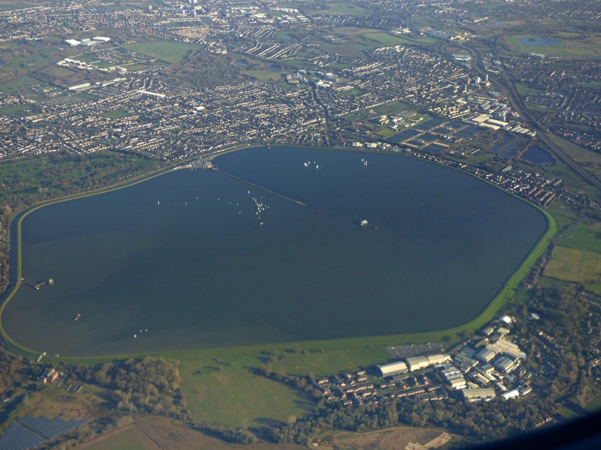 Queen Mary Reservoir in Surrey