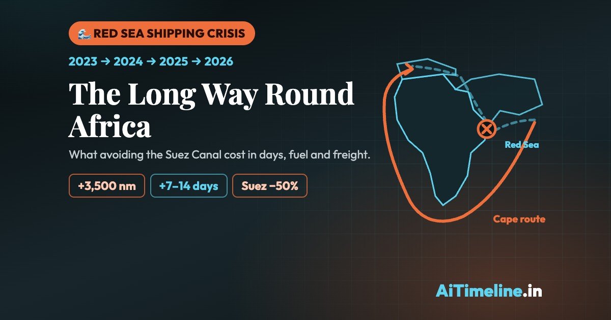 Red Sea Shipping Attacks: Timeline of Rerouting Costs and Global Trade Impact