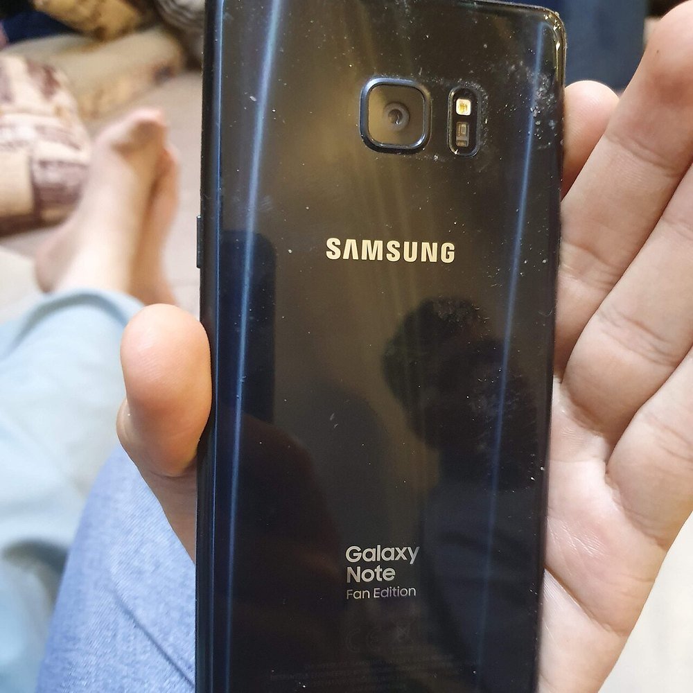 The Galaxy Note Fan Edition, a refurbished Note7 with a smaller 3,200 mAh battery, sold from July 2017