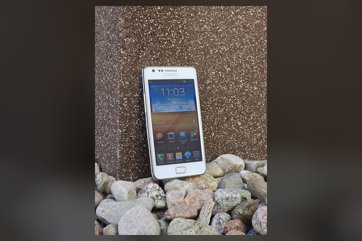 A Samsung Galaxy S II