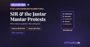 SIR & Jantar Mantar Protests: Why Indians Question Voting Lines