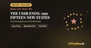 Soviet Union Collapse Timeline: Key Events of 1991