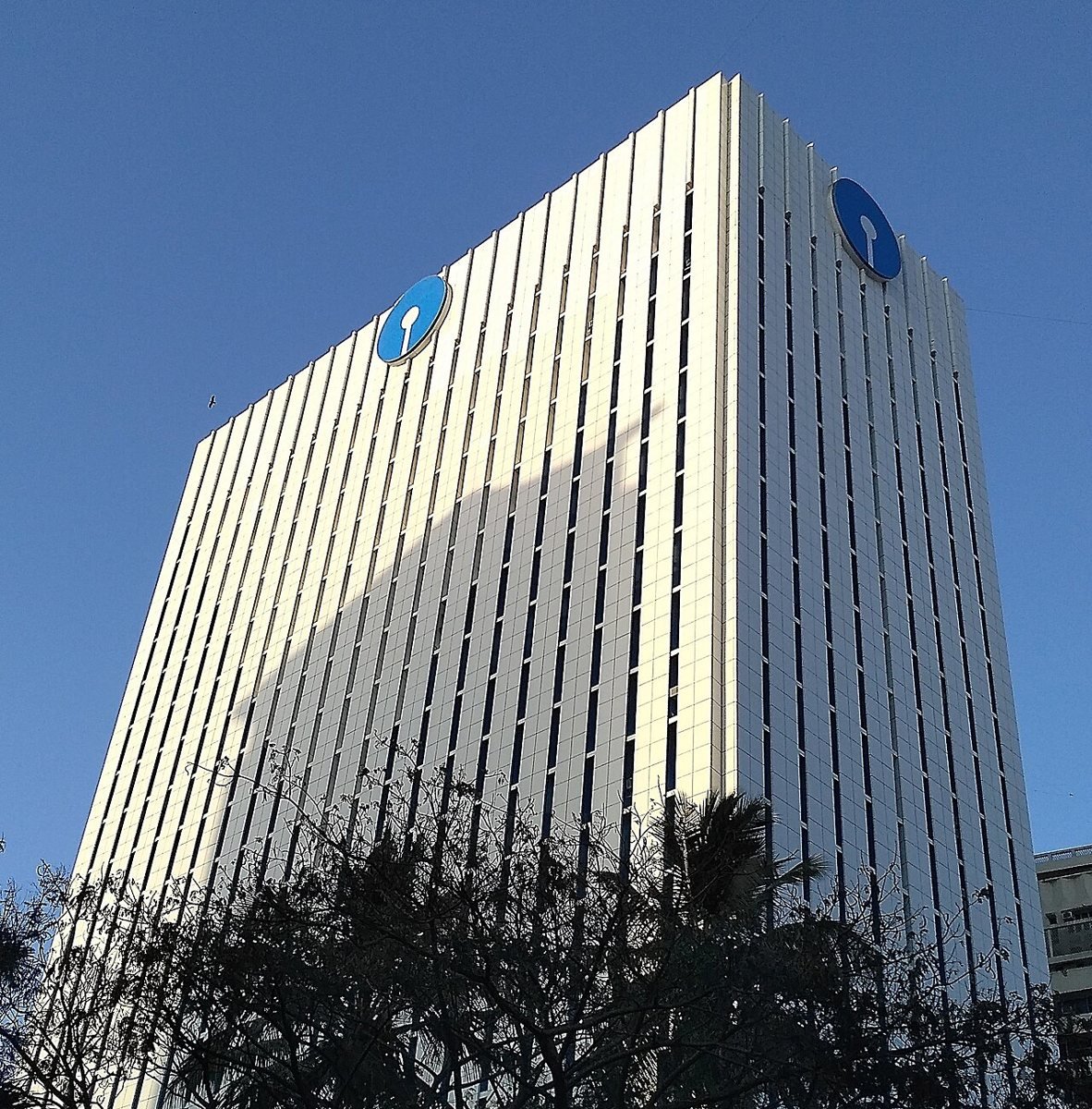 The State Bank of India’s headquarters at Nariman Point, Mumbai