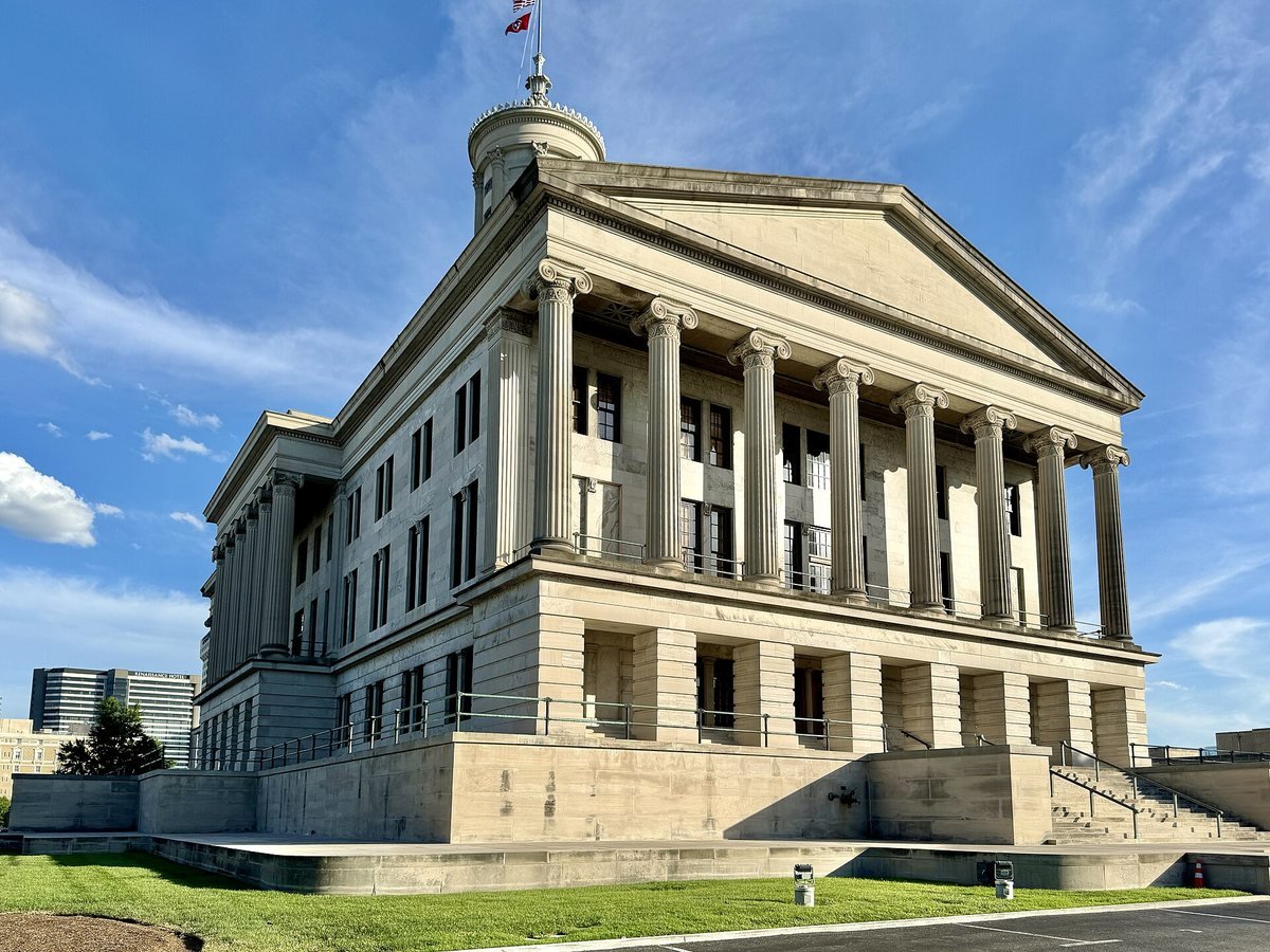 The Tennessee State Capitol in Nashville