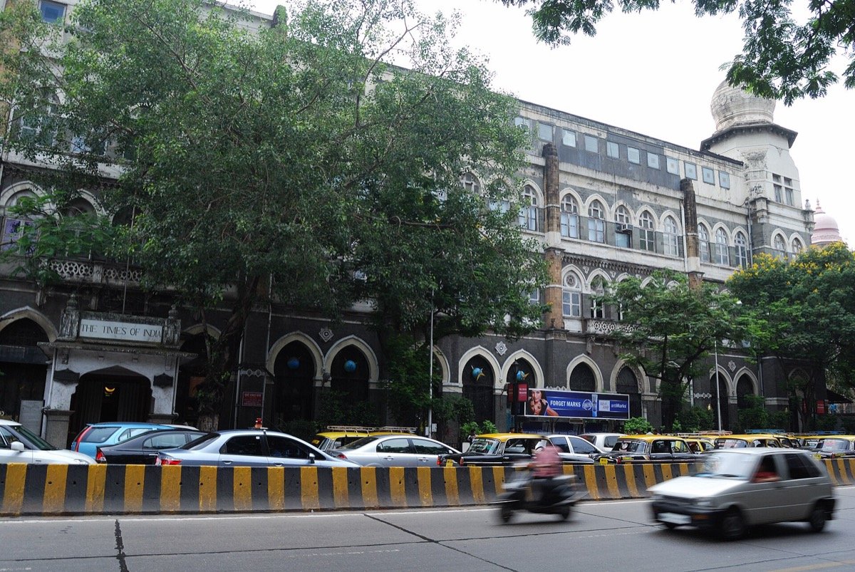 The Times of India building in Mumbai, 2009